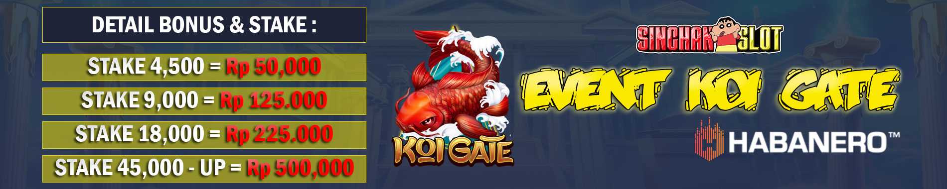 Event Koi Gate Sinchanslot